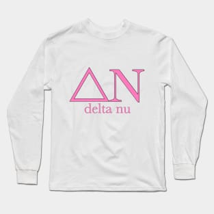 Delta Nu Long Sleeve T-Shirt